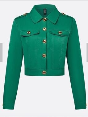 Stylewe Urban Sleek Shawl Collar Buttoned Jacket - Medium